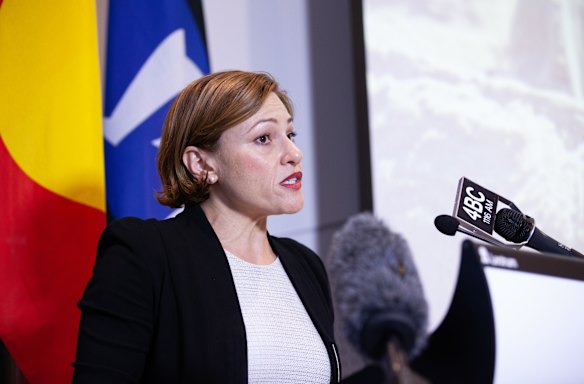 Former deputy premier Jackie Trad.