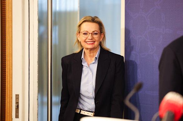 Opposition Leader Sussan Ley is on her second media blitz of the week. 