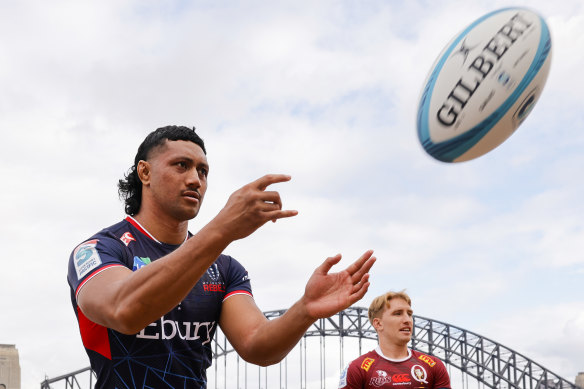 Melbourne Rebels captain Rob Leota.