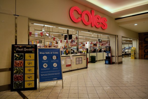Coles said it incurred $150 million in additional COVID-related costs during the first-half of the financial year.