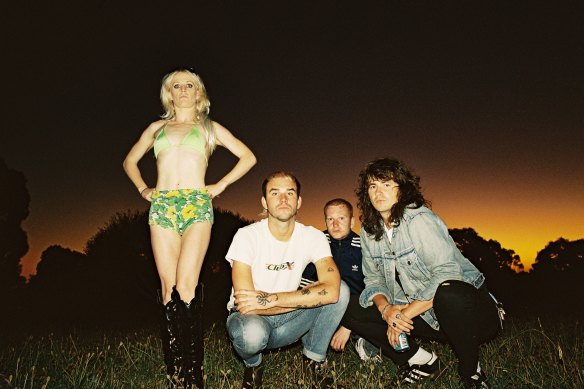 Amyl and the Sniffers: keen to get back on a Melbourne stage.