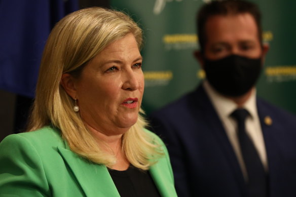 NSW is the only state with a separate regional health minister, held by Bronnie Taylor since late 2021.