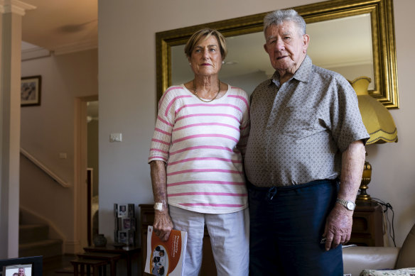 Balgowlah residents Janet and Harry Cave. 