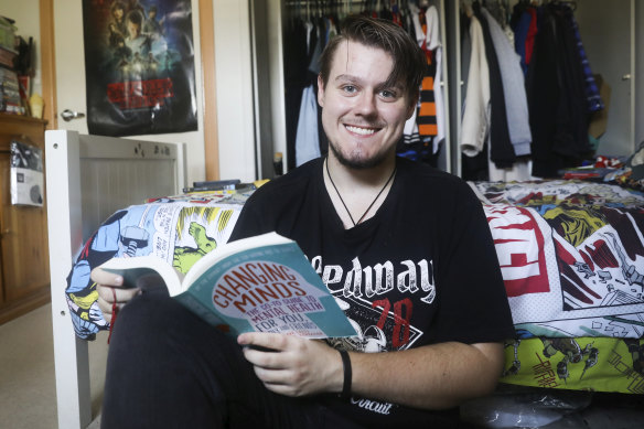 Dale has applied to study aged care at TAFE, and is excited about his future.