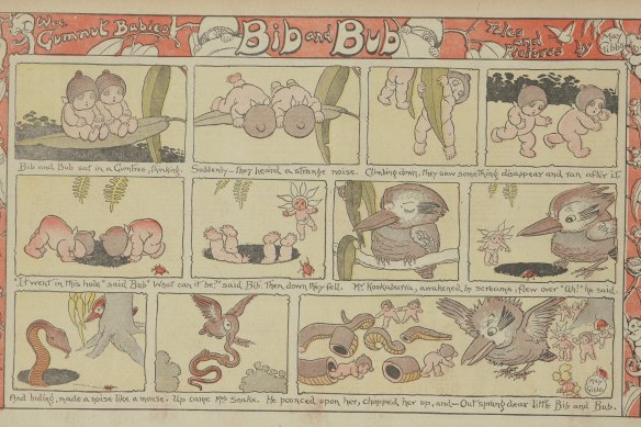 August 3 marks the 100th anniversary of the first Bib and Bub strip.