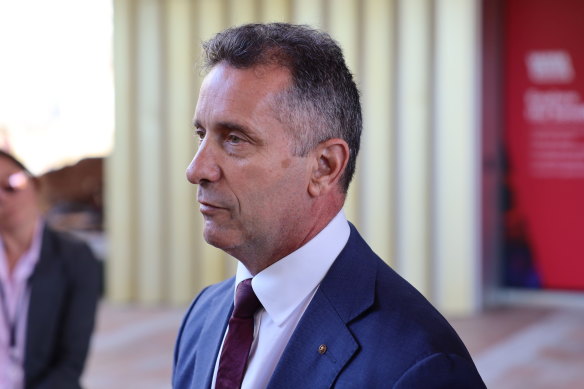 Corrective Services minister Paul Papalia.