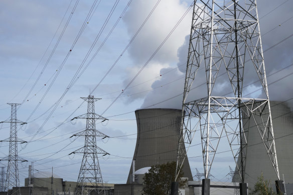 A nuclear power plant in Belgium. Opposition Leader Peter Dutton wants to introduce nuclear power generation in Australia.