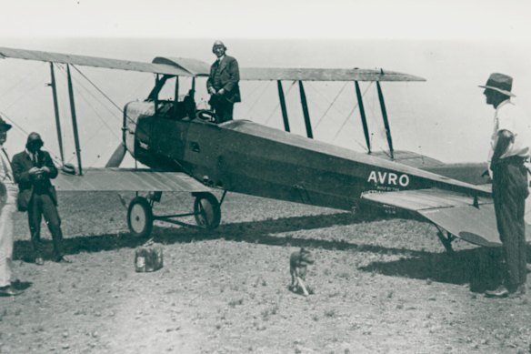 A replica of this Avro 504 is on loan to the Parramatta Powerhouse.