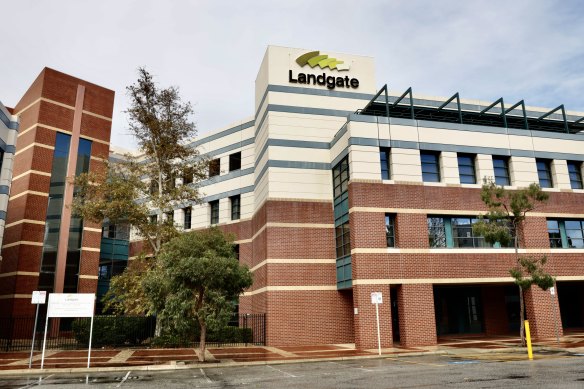 The Landgate building in Midland.