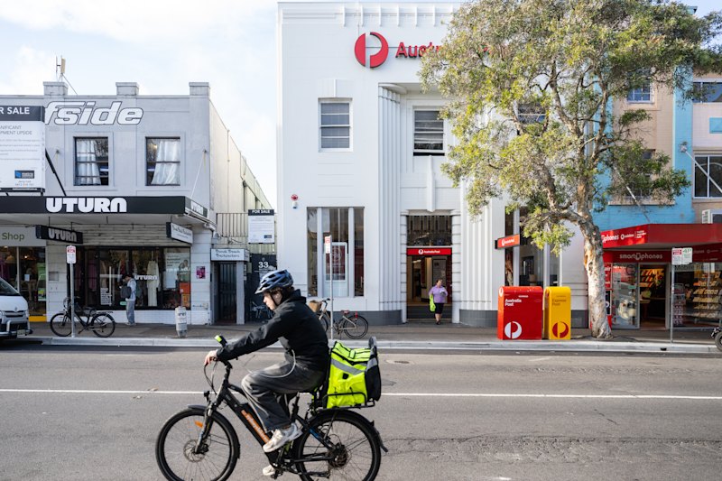 A series of Bondi Beach shopfronts (pictured) could fetch about $80 million from a property fund manager.