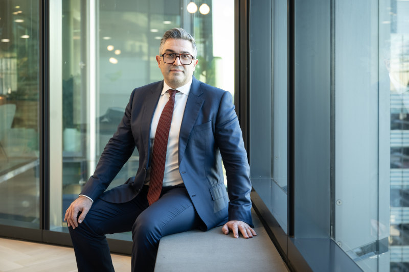 Lendlease chief executive Tony Lombardo this week. He unveiled a plan to offload the developer’s global empire.