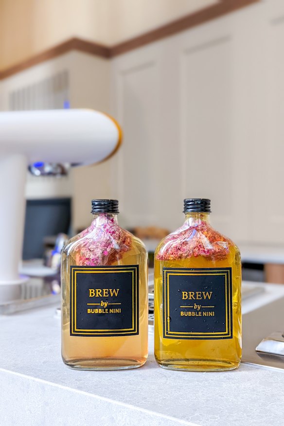 Tea infusions. 