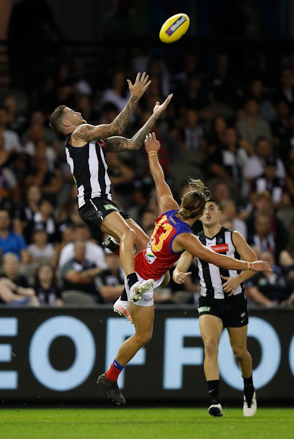 Grounded: Howe was struggling to jump when he tested his hamstring