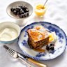 Layered pistachio French toast with whipped ricotta and lemon curd is an incentive to rise and shine.