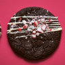 Double chocolate peppermint cookies.