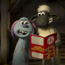 Lost alien Lu-La and Shaun the Sheep bond over - what else? - pizza in the film Farmageddon.