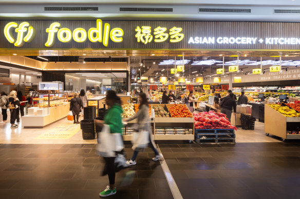 Foodle is a new supermarket-sized megastore at Highpoint Shopping Centre.
