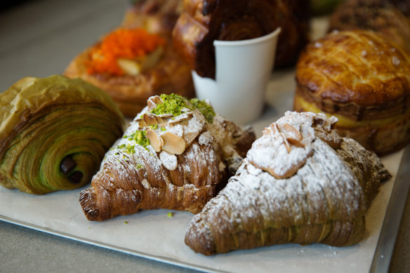 Han Li Khor’s pastries. 