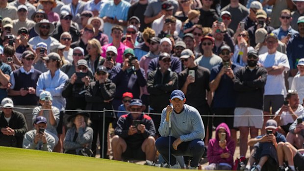 Rory McIlroy attracted massive galleries all week.