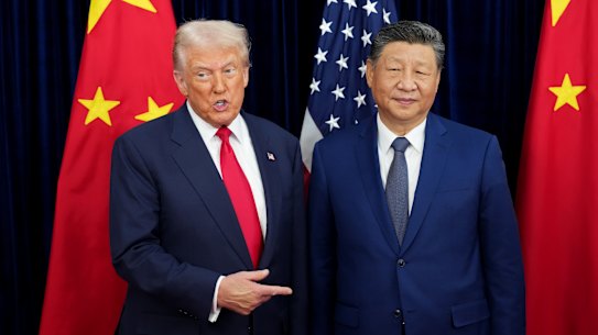 Xi said: Donald Trump and Xi Jinping met in Busan, South Korea, on October 30.