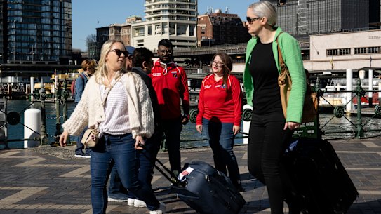 Rajanikhil Malaramuthan and Fatma Ibrahim are volunteers for the City of Sydney.