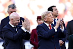 Gianni Infantino and Donald Trump at the World Cup final.