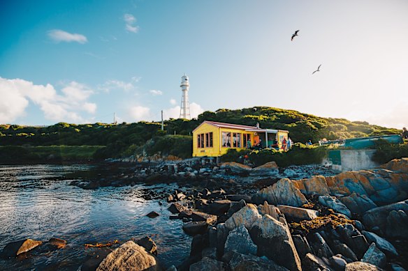 The Boathouse, also known as The Restaurant With No Food, King Island, Tasmania.