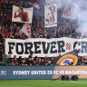 Three Sydney United 58 fans charged under new Nazi symbol law
