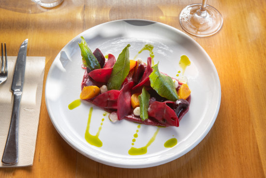 Beetroot parcels at Delatite.