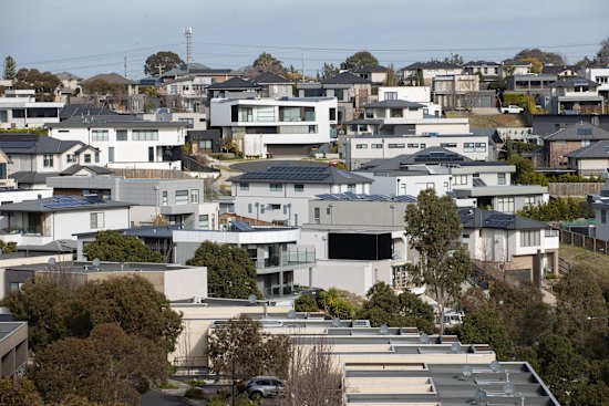 The Valley Lake estate in Keilor East.
