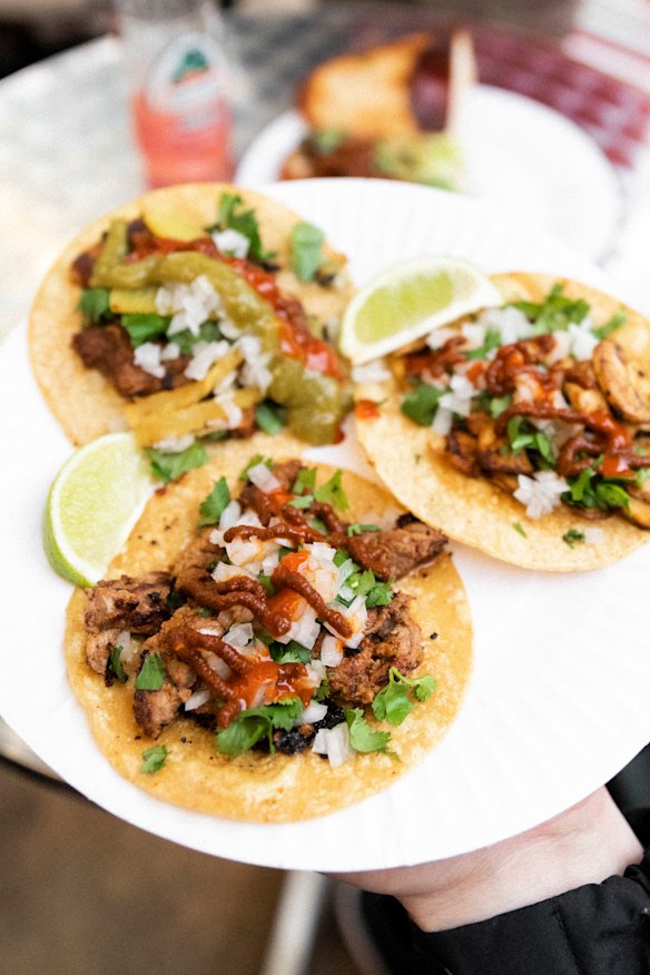 Tacos at Frankie’s.