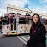 Hailey Pham says old, high-floor trams are difficult to use for people with disabilities.  