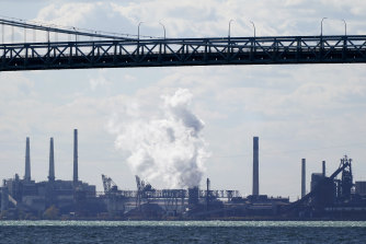 Coal-fired power plants like the one at Zug Island in Detroit would become a thing of the past if Biden's plan becomes reality.