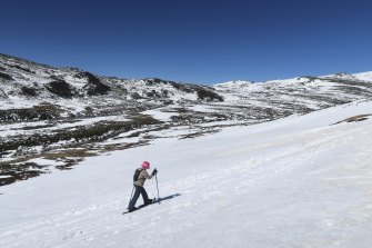 Rain is forecast on the Snowy Mountains into the weekend as a low-pressure system moves towards the south-east.