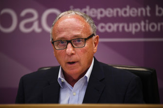 Adem Somyurek’s appearance at IBAC was yet again punctuated by Commissioner Robert Redlich warning him to answer the questions. 