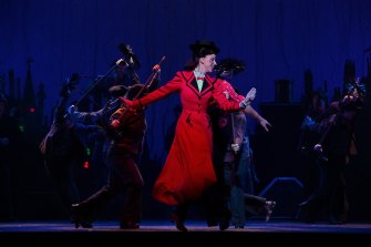All eyes are on Stefanie Jones' Mary Poppins whenever she is on stage.