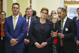  Minister for International Development and the Pacific Zed Seselja and Australian Foreign Minister Marise Payne in New Zealand  last year. 