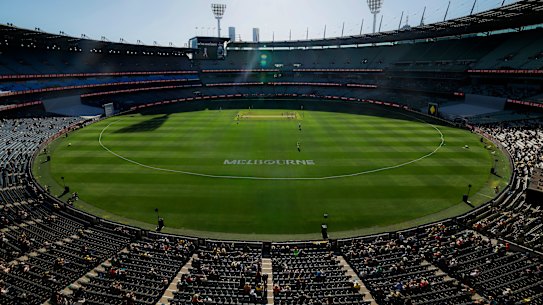 The MCG in all its glory.