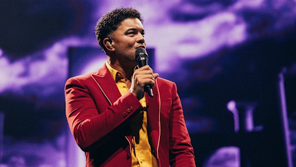 Guy Sebastian trades on natural charisma, an inimitable voice and an ability to make his act seem tailored to his fans.