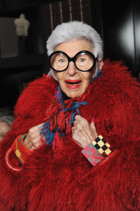 Emma admires interior designer 
Iris Apfel’s colourful, eclectic, 
“more is more” approach to fashion.
