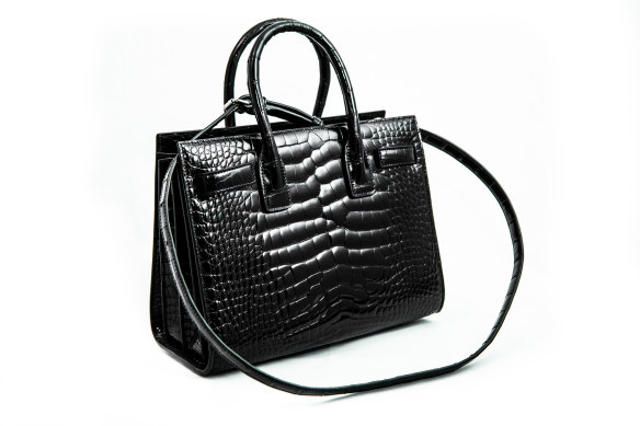 A Saint Laurent alligator skin handbag worth $26,313.