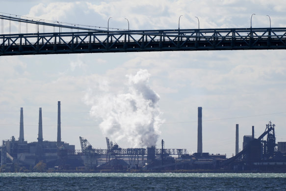 Coal-fired power plants like the one at Zug Island in Detroit would become a thing of the past if Biden's plan becomes reality.