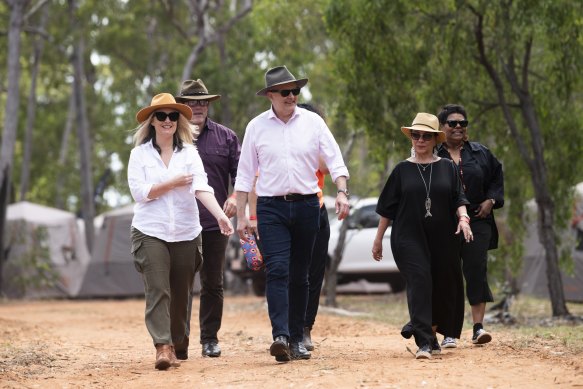 Burney attended the Garma festival with Prime Minister Anthony Albanese, Labor Senator Malarndirri McCarthy and  Lingiari MP Marion Scrymgour earlier this month.