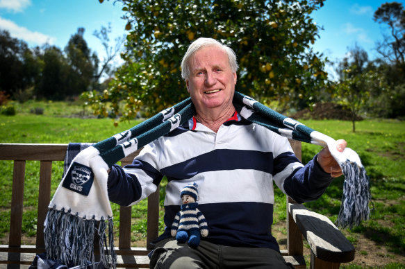 Lifelong Cats fan Doug Aiton remembers the days when every child in Geelong barracked for the Cats.