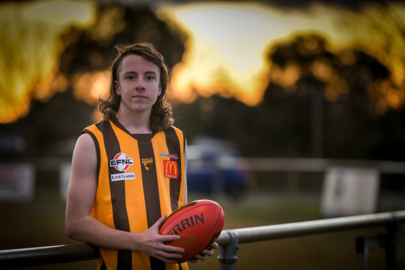Rowville Hawks player Aaron Linton is disappointed the season has been delayed and says there is a fair chance it won't happen at all.