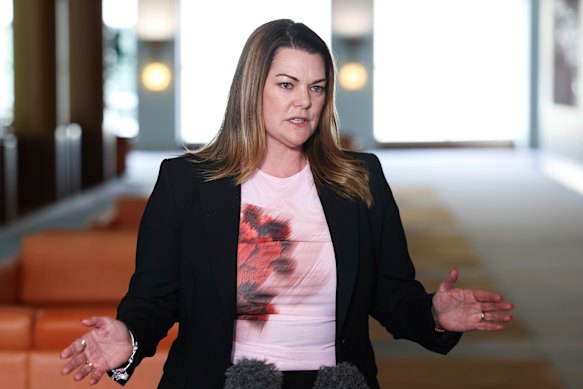 Greens environment spokeswoman Sarah Hanson-Young.