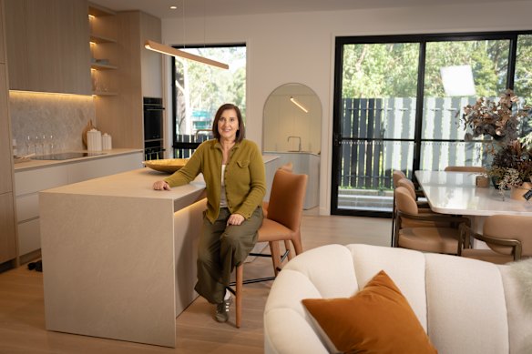 Maria Buzzo has sold her home and bought an apartment.