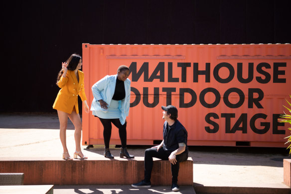 The Malthouse Outdoor Stage.
