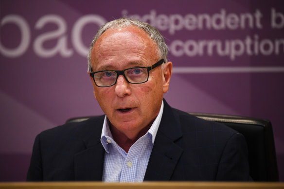 Former Supreme Court judge and current IBAC Commissioner Robert Redlich who is currently investigating branch stacking and use of public funds for political purposes.