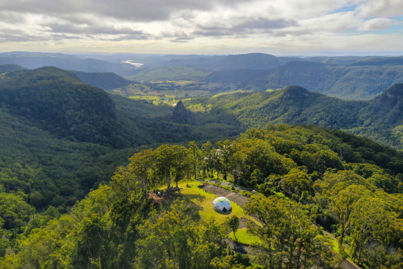 Staggering and unhindered views from Binna Burra Lodge.